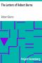 [Gutenberg 9863] • The Letters of Robert Burns